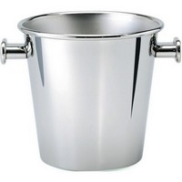 photo Alessi-Cooler with handles for two bottles in 18/10 stainless steel 1